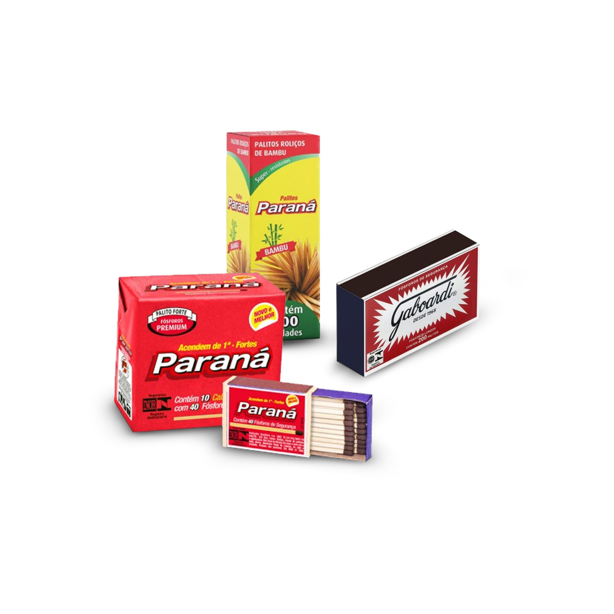 Espetos e palitos